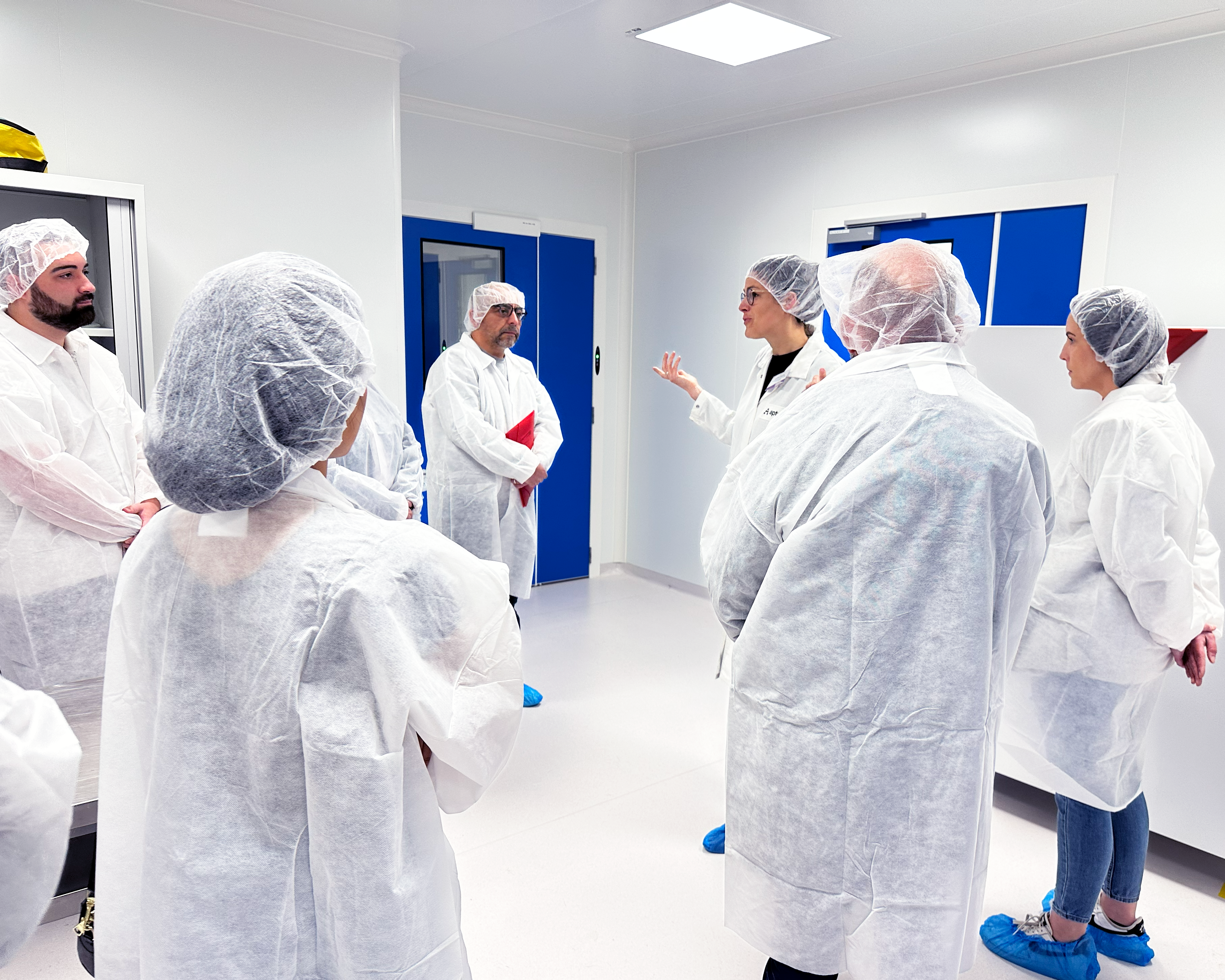 Visite des infrastructures d'aptaskil lors des journées porte ouverte